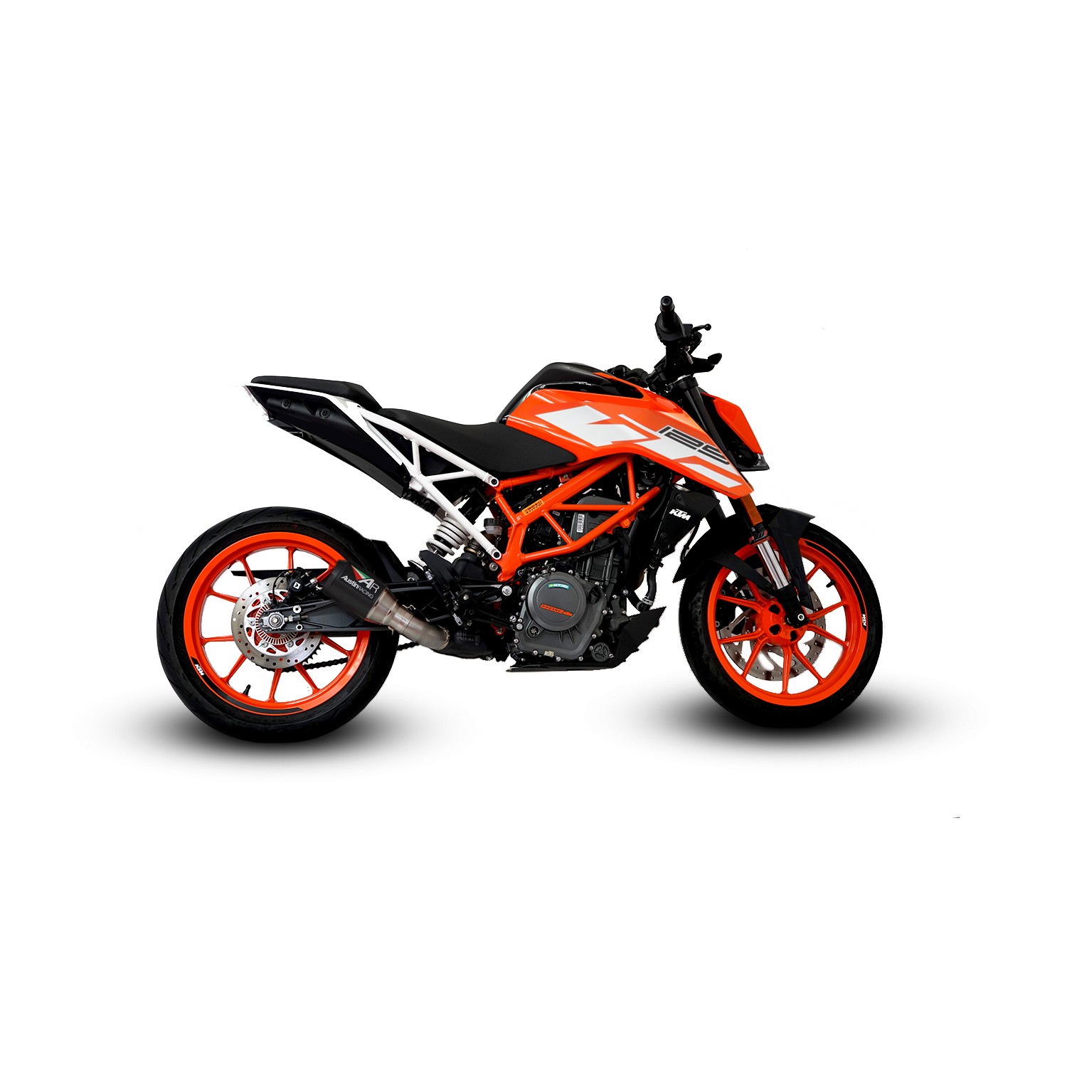 ktm slip on exhaust