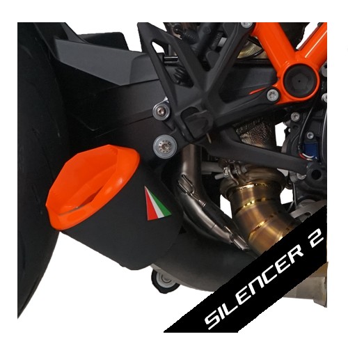 2020 KTM SUPERDUKE 1290 R RS2 FULL EXHAUST SYSTEM