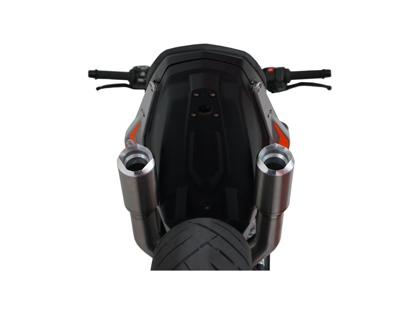 KTM DUKE 890/790 RS22 & RS22-V UNDERSEAT DE-CAT EXHAUST SYSTEMS