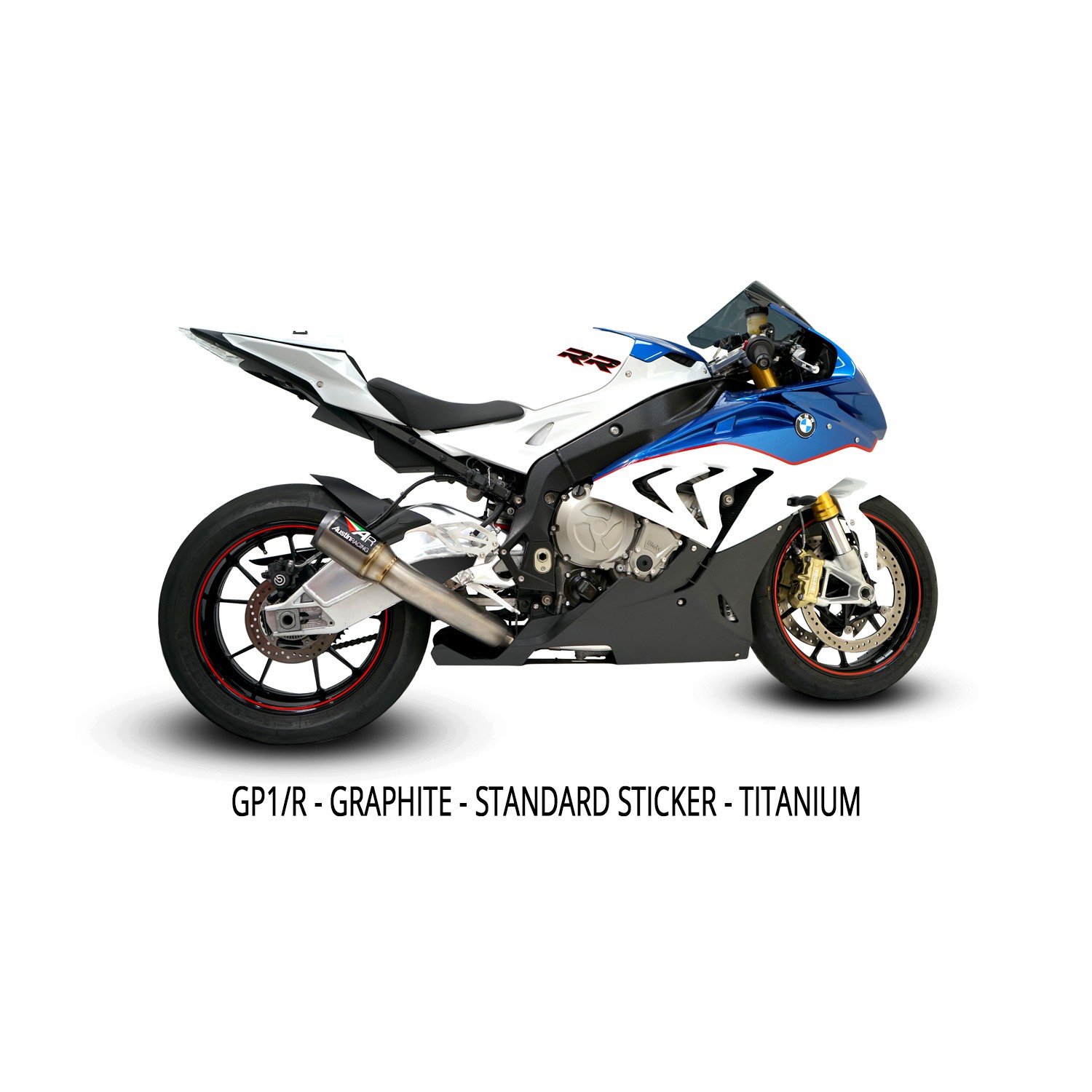 BMW S1000RR/R 2017 - 2019 GP1/GP1R  GP2/GP2R  V3 ARCS DE-CAT EXHAUST  SYSTEMS