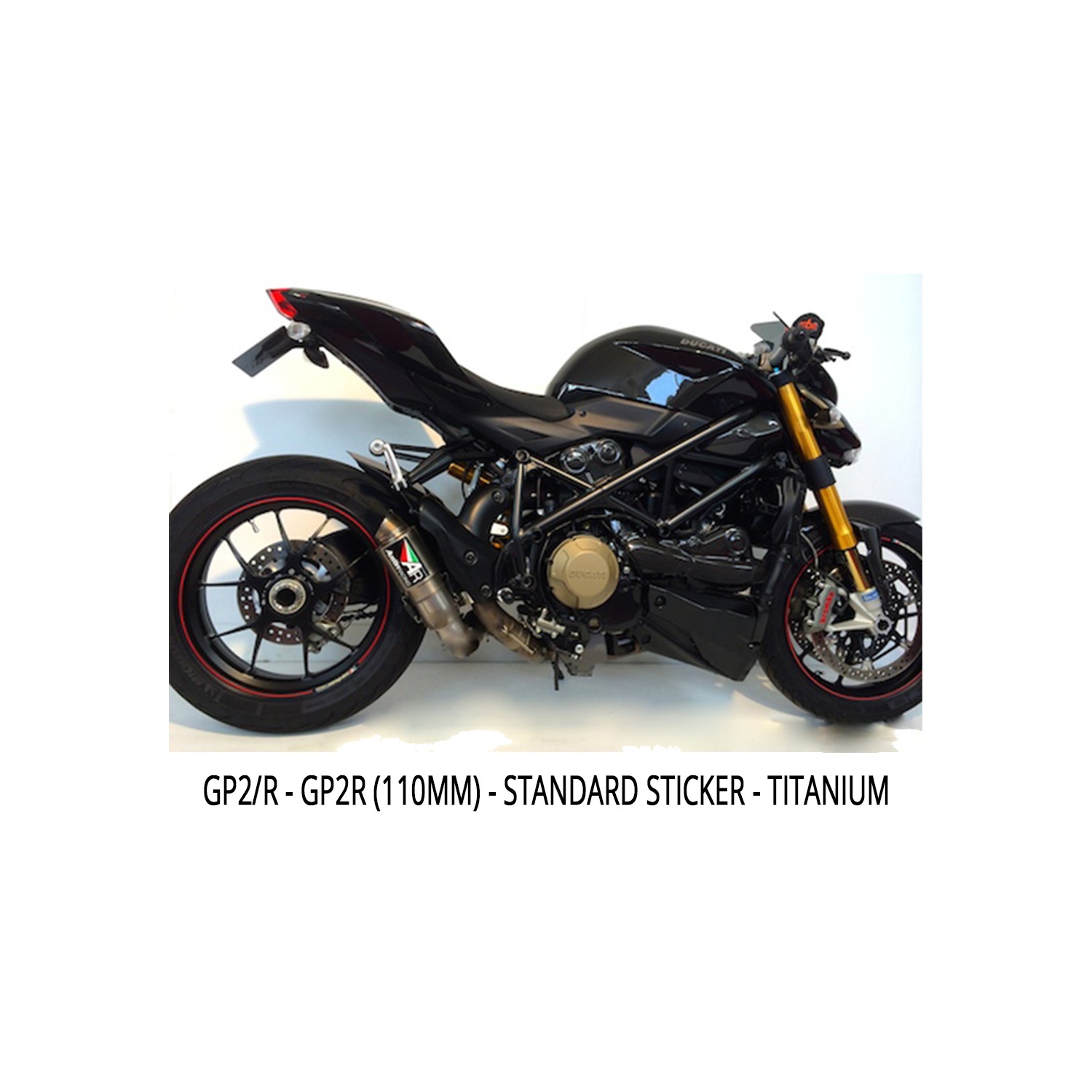 848 1098 STREETFIGHTER GP1 R GP2 R DE CAT EXHAUST