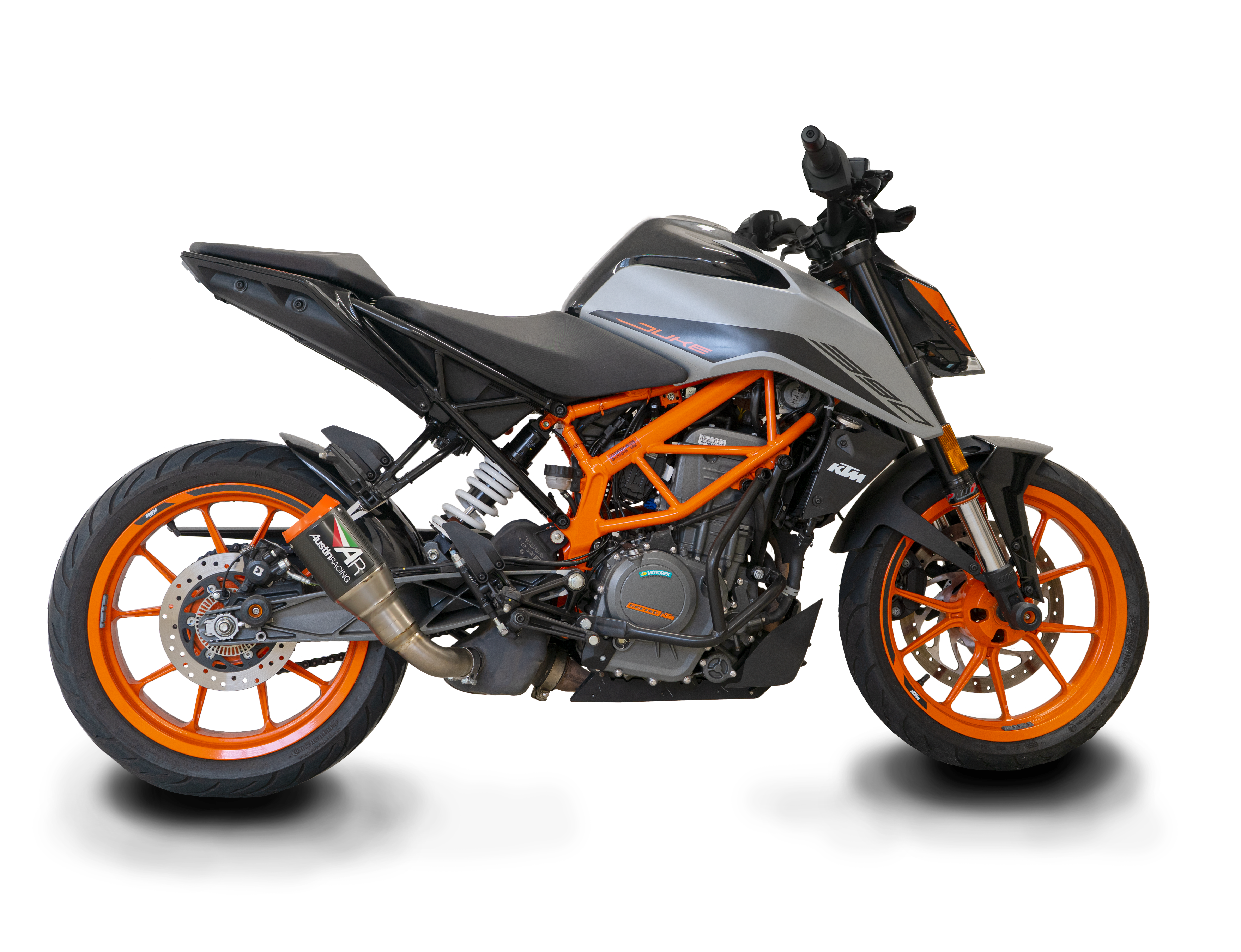 KTM DUKE 125 2021-2023 SLIP-ON dB COMPLIANT & RACE EXHAUST SYSTEMS KTM DUKE 125 2021-2023 SLIP-ON dB COMPLIANT & RACE EXHAUST SYSTEMS