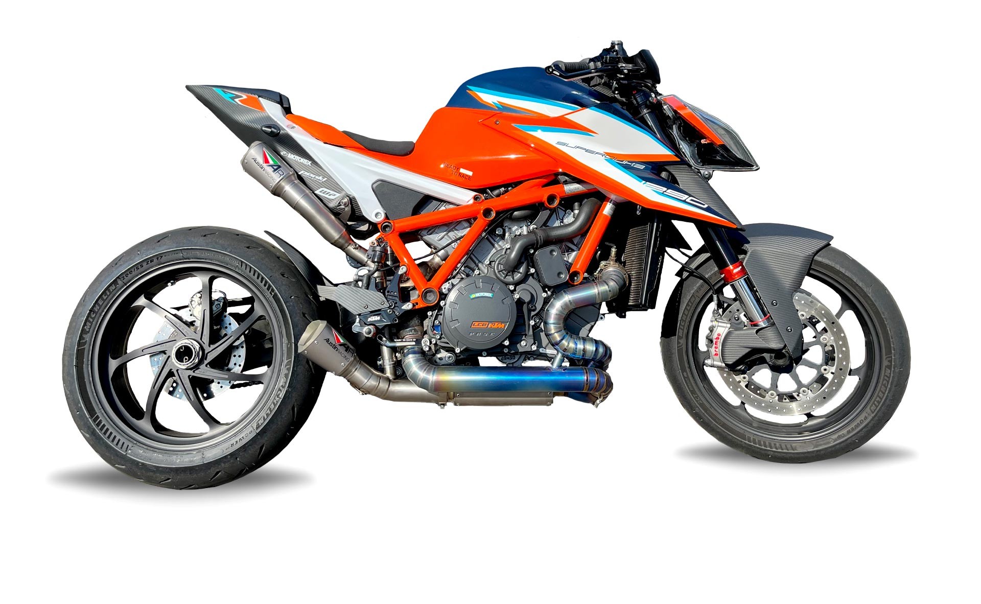 2020 - 2025 KTM SUPERDUKE 1290 R RS2 FULL EXHAUST SYSTEM