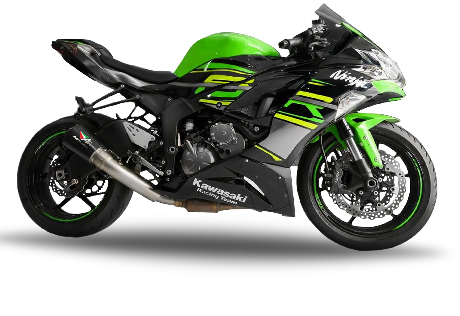 KAWASAKI 2009 - 2026 ZX636/ZX6R GP1/GP2 DE-CAT EXHAUST