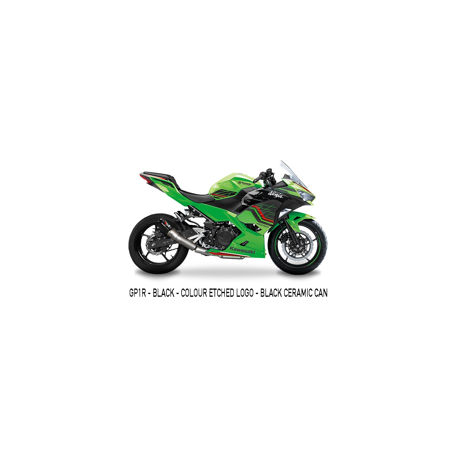 NINJA 400 GP1/R SLIP-ON EXHAUST SYSTEM