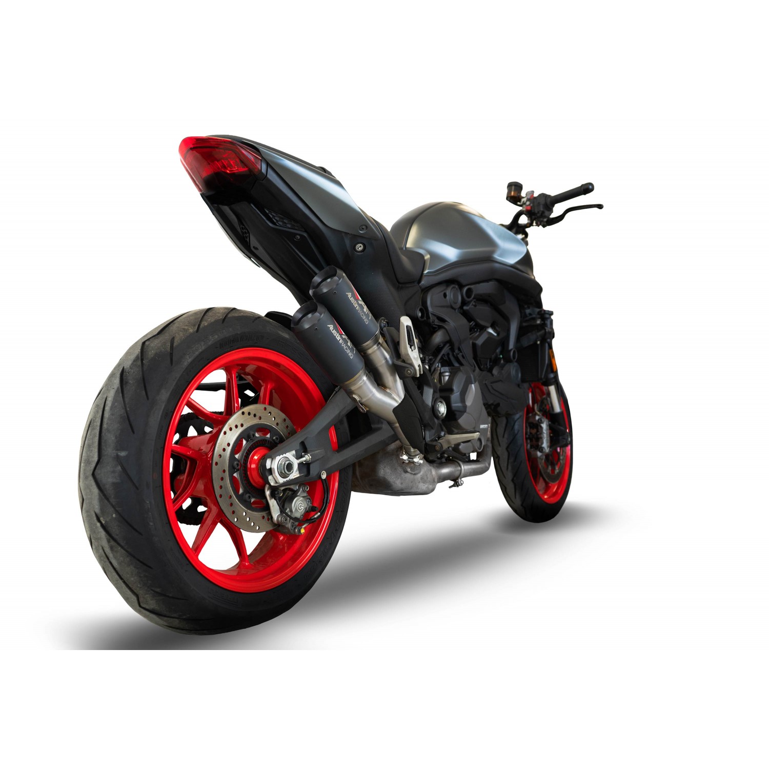 2021 2024 DUCATI MONSTER SLIP ON EXHAUST SYSTEM Austin Racing
