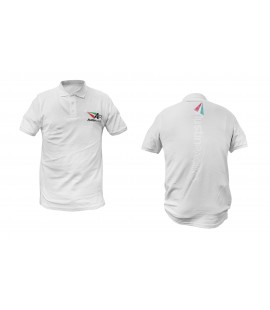 Austin Racing White Polo Shirt