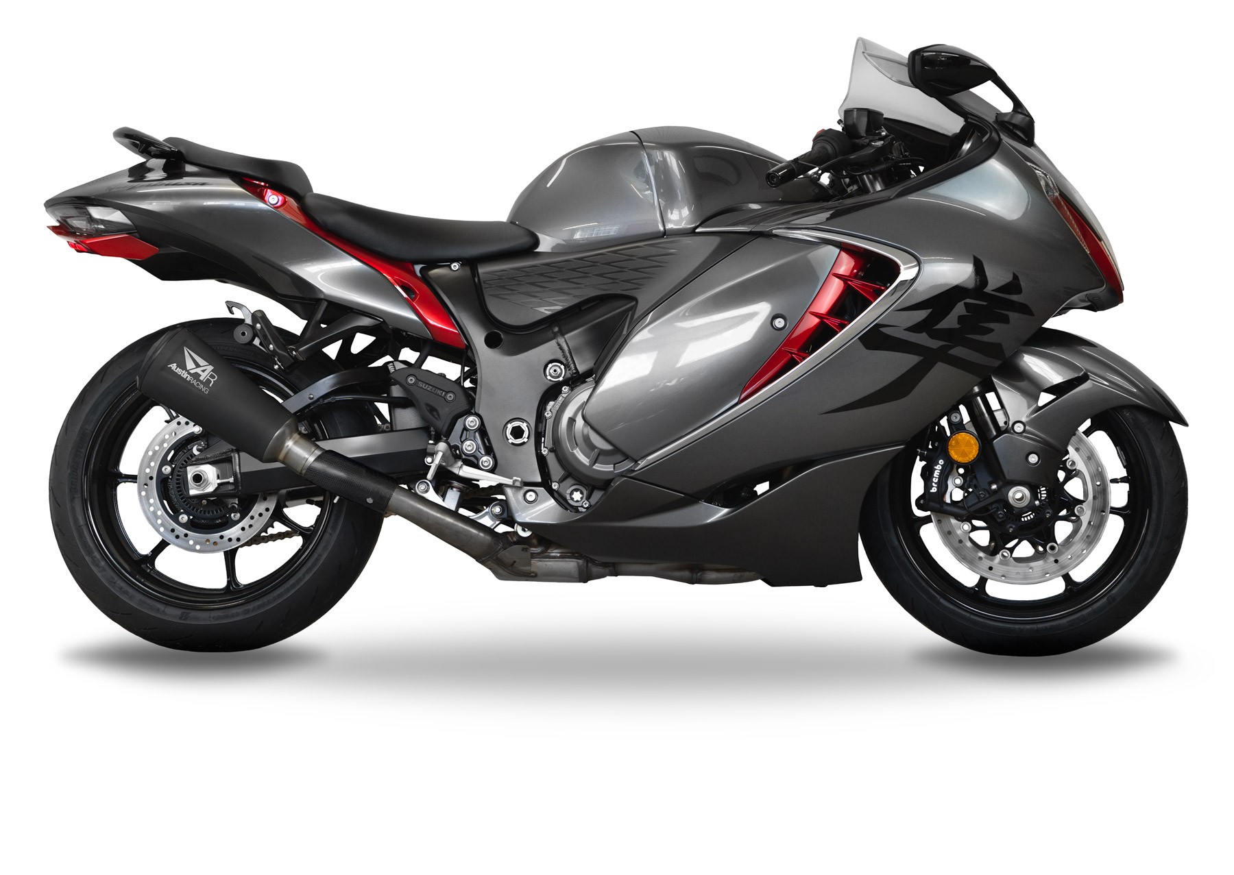 2021 - 2025 SUZUKI HAYABUSA SLIP-ON RACE EXHAUST SYSTEM - Austin