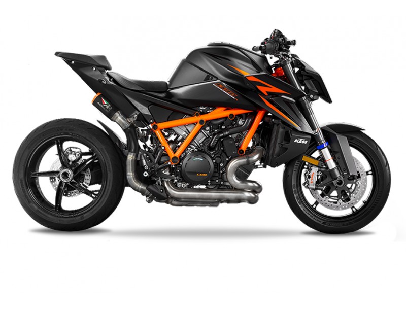 2021 - 2023 KTM SUPERDUKE 1290 R/RR/EVO RS22 UNDERSEAT HOMOLOGATED SLIP-ON EXHAUST SYSTEMS