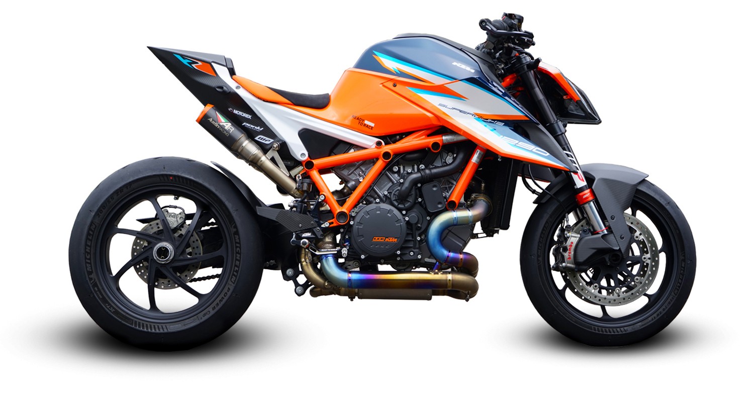 2020 - 2025 KTM SUPERDUKE 1290 R/EVO RS22 dB COMPLIANT & RACE FULL
