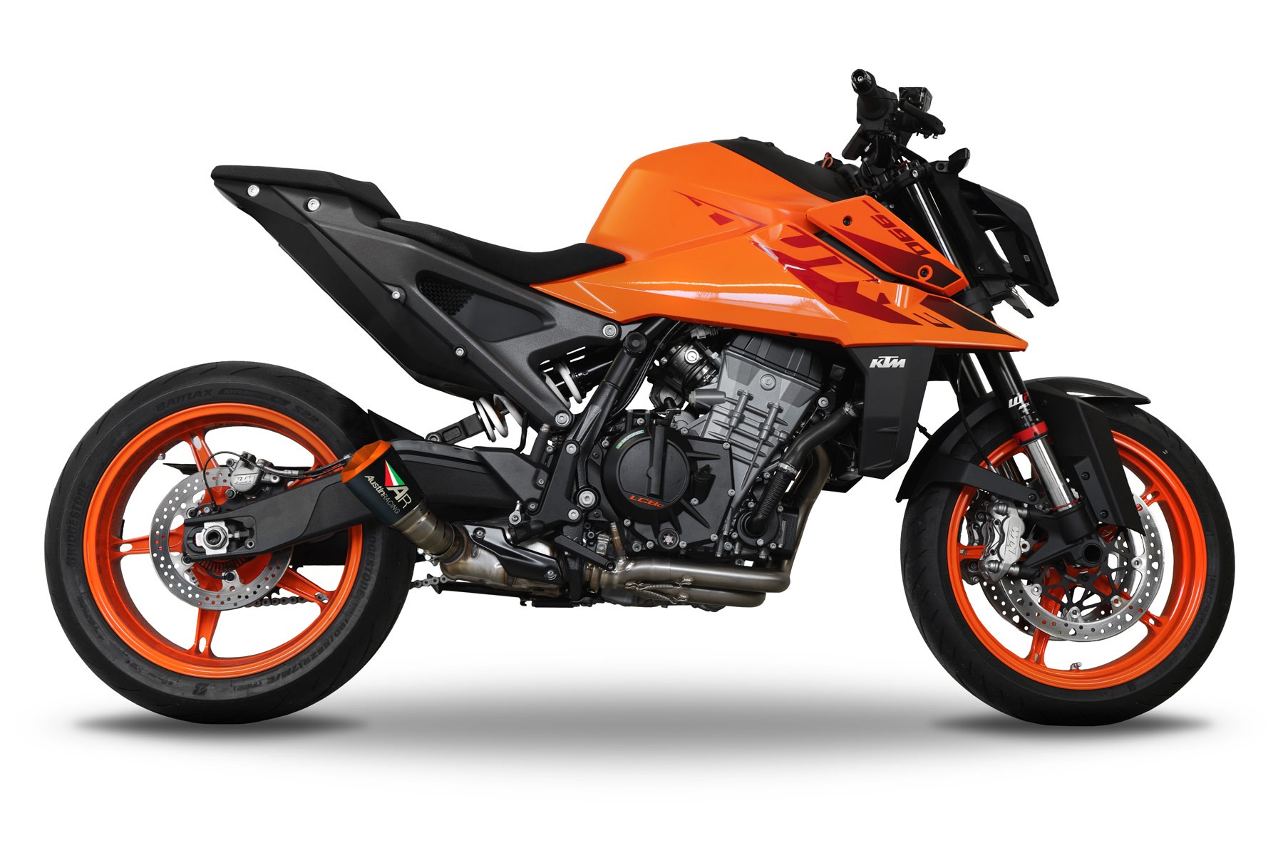 2023 - 2025 KTM DUKE 990/R SLIP-ON dB COMPLIANT & RACE EXHAUST