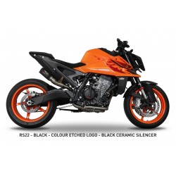 2023 - 2024 KTM DUKE 990 RS22 UNDERSEAT BOX DELETE EXHAUST SYSTEM