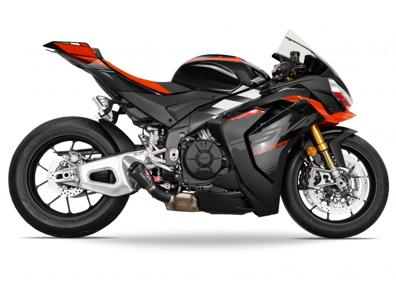 2025 RSV4 GP3 DE-CAT RACE EXHAUST OPTIONS