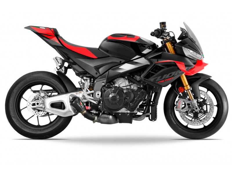 2025 TUONO V4 GP3 DE-CAT RACE EXHAUST OPTIONS