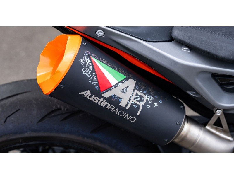 2018 - 2025 KTM DUKE 890/790 ROK EDITION dB COMPLIANT SLIP-ON EXHAUST OPTION