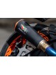 2024 - 2025 KTM DUKE 390/250/125 ROK EDITION dB COMPLIANT SLIP-ON EXHAUST OPTION