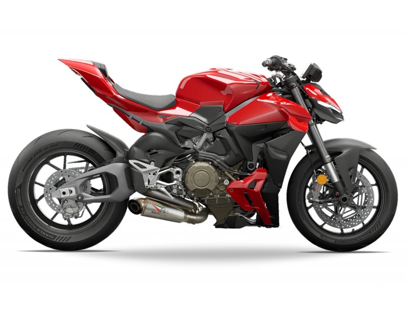 2025 DUCATI V4 PANIGALE GP3 DE-CAT RACE EXHAUST SYSTEM