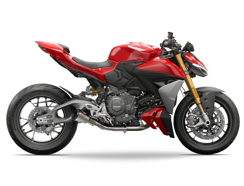 2025 DUCATI STREETFIGHTER V2 GP3 RACE DE-CAT EXHAUST SYSTEM