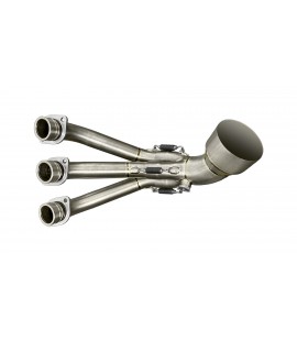 2021 - 2025 YAMAHA MT09/FZ09 FULL TITANIUM HEADERS