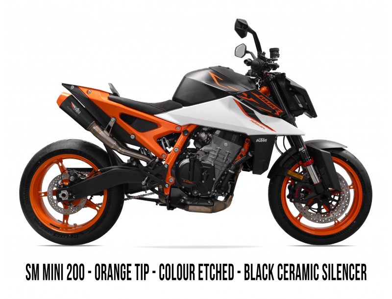 2025 (LATE) - 2026 KTM 990/R RS22 DUAL UNDERSEAT BOX DELETE TITANIUM EXHAUST SYSTEM