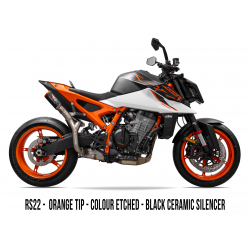 2025 (LATE) - 2026 KTM 990/R RS22 DUAL UNDERSEAT SLIP-ON TITANIUM EXHAUST SYSTEM