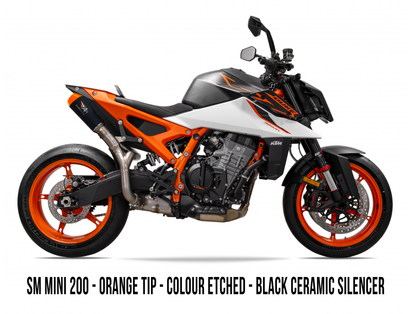 2025 (LATE) - 2026 KTM 990/R RS22 DUAL UNDERSEAT SLIP-ON TITANIUM EXHAUST SYSTEM