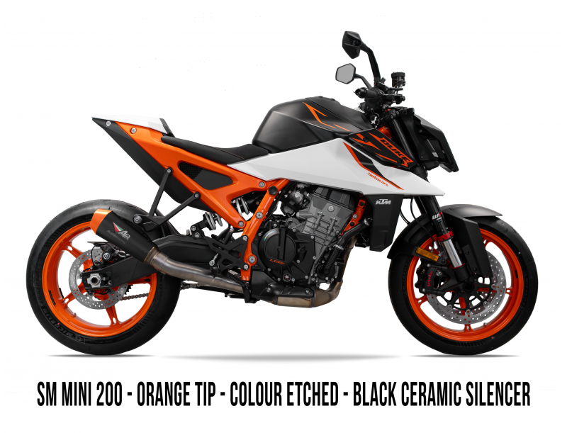 2025 (LATE) - 2026 KTM 990/R BOX DELETE TITANIUM EXHAUST SYSTEM
