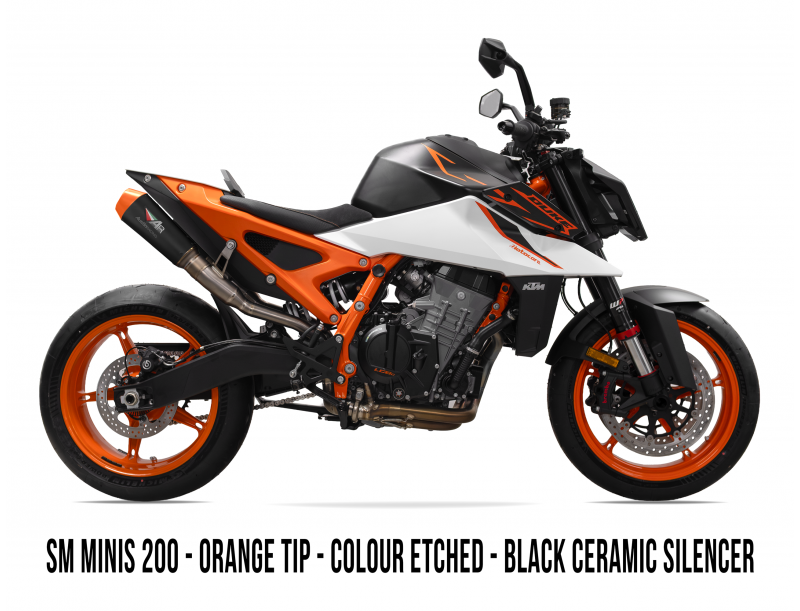 2025 (LATE) - 2026 KTM 990/R RS22 DUAL UNDERSEAT FULL TITANIUM EXHAUST SYSTEM