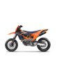 2026 KTM 690 SMC R SLIP-ON - Colour Etched - Black Ceramic - Orange Tip