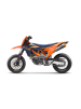 2026 KTM 690 SMC R SLIP-ON - Colour Etched - Titanium - Orange Tip