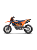 2026 KTM 690 SMC R SLIP-ON - Laser Etched - Black Ceramic - Orange Tip