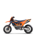 2026 KTM 690 SMC R SLIP-ON - Laser Etched - Titanium - Orange Tip