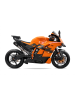 2026 KTM 990 RCR RS22 DUAL UNDERSEAT BOX DELETE  TITANIUM EXHAUST SYSTEM
