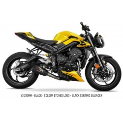 TRIUMPH STREET TRIPLE 765 RS BOX-DELETE AND FULL RACE EXHAUST SYSTEM