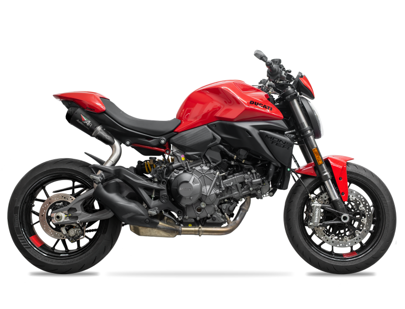 2026 DUCATI MONSTER V2 RS22 DB COMPLIANT SLIP-ON EXHAUST SYSTEM