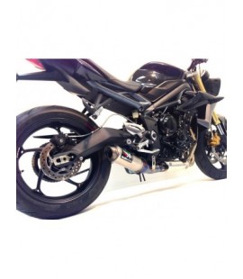 TRIUMPH 675 STREET TRIPLE GP3 SLIP-ON EXHAUST SYSTEM